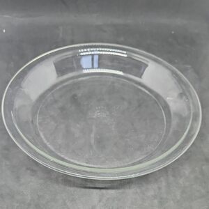 Pyrex Clear Glass Pie Dish